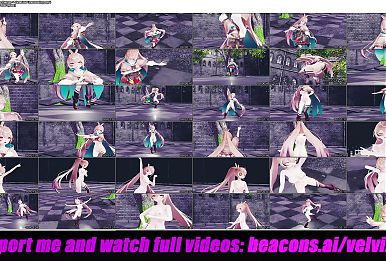 Mumei - Cute Dance   Gradual Undressing (3D HENTAI)